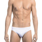 White Polyamide Men Swimwear