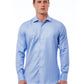 Light-Blue Cotton Men Shirt