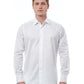 White Cotton Men Shirt