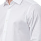White Cotton Men Shirt