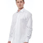 White Cotton Men Shirt