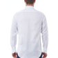White Cotton Men Shirt