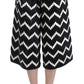 Chic Black and White Leather Shorts