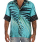 Elegant Polka Dot Silk Casual Shirt