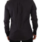 Elegant Slim Fit Blue Martini Dress Shirt