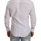 Elegant White Martini Dress Shirt