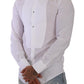 Elegant White Slim Fit Tuxedo Shirt