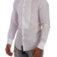 Elegant White Slim Fit Tuxedo Shirt