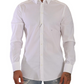 Elegant Slim Fit White Dress Shirt