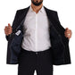 Elegant Navy Martini Slim Fit Suit
