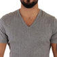 Deep V-Neck Luxury Underwear Tee