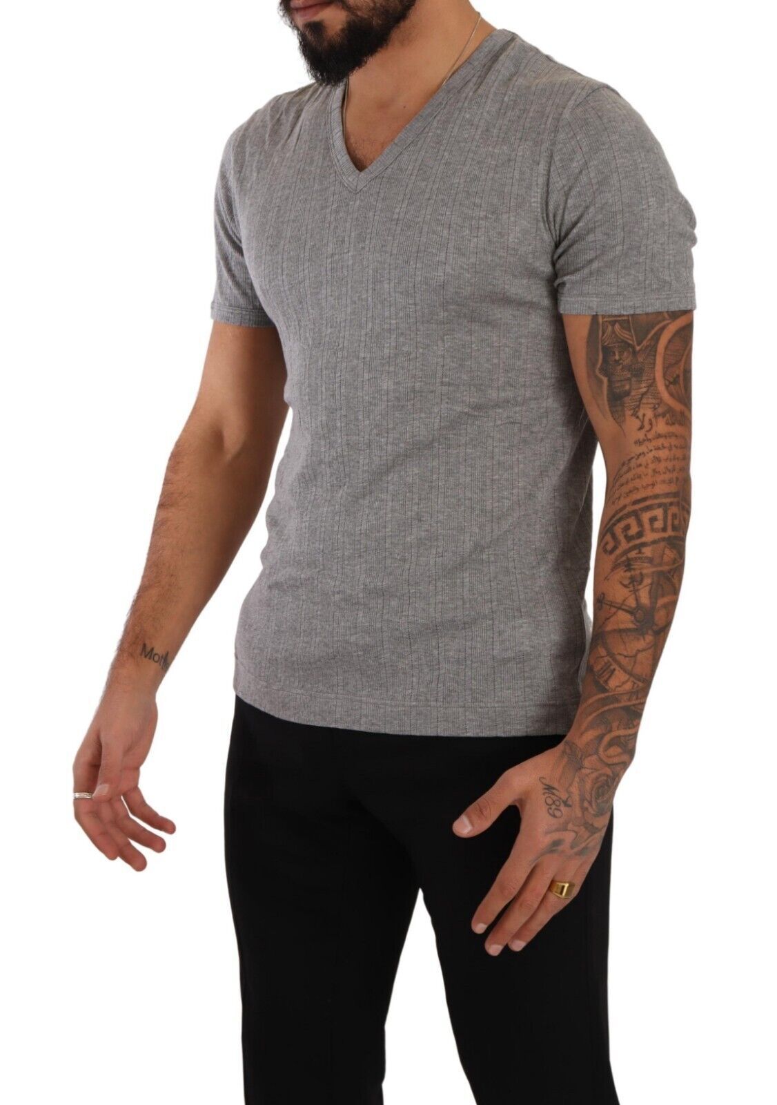Deep V-Neck Luxury Underwear Tee