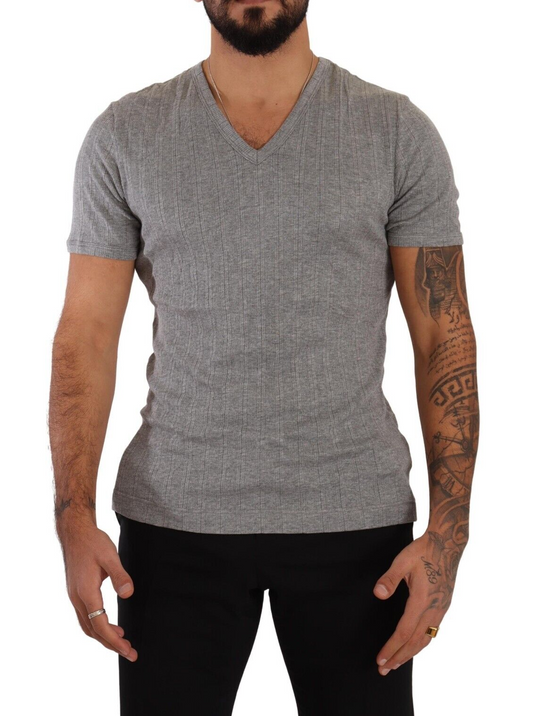 Deep V-Neck Luxury Underwear Tee