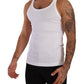 Elegant White Cotton Tank Top