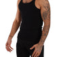 Sleek Black Tank Top T-Shirt