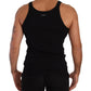 Sleek Black Tank Top T-Shirt