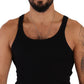 Sleek Black Tank Top T-Shirt