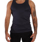 Navy Blue Modal Silk Tank Top Tee