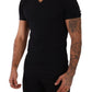 Elegant V-Neck Silk Blend Tee