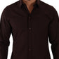 Elegant Bordeaux Slim Fit Dress Shirt
