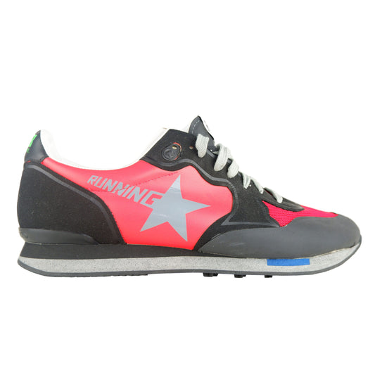 Black Leather Men Sneaker