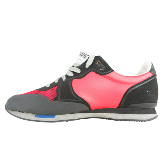 Black Leather Men Sneaker