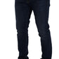 Sleek Slim Fit Blue Denim Jeans