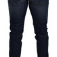 Elite Slim Fit Washed Denim Jeans