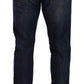 Chic Slim Skinny Washed Blue Denim Jeans