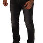 Elevated Black Skinny Denim Jeans
