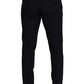 Elegant Slim Fit Wool Trousers