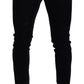 Sleek Black Skinny Denim Jeans