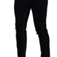 Sleek Black Skinny Denim Jeans