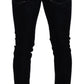 Sleek Black Skinny Denim Jeans
