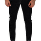 Sleek Black Skinny Denim Jeans