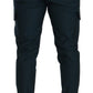 Chic Skinny Cargo Wool Pants