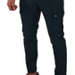 Chic Skinny Cargo Wool Pants