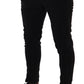 Elegant High Waist Velvet Skinny Pants
