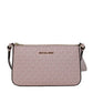 Jet Set Small Powder Blush PVC Crossbody Tech Handbag Purse
