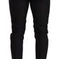 Elegant Slim Fit Wool Dress Trousers