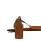 Jet Set Travel Small Brown Crossbody Tech Attachment Handbag Purse