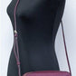 Jet Set Large East West Mulberry Leather Zip Chain Crossbody Bag