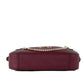 Jet Set Large East West Mulberry Leather Zip Chain Crossbody Bag