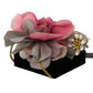 Multicolor Floral Silk Tiara Headband