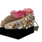 Multicolor Floral Silk Tiara Headband