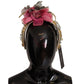 Multicolor Floral Silk Tiara Headband