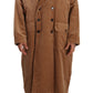 Elegant Beige Cotton Overcoat for Men