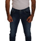 Elegant Slim Fit Stretch Jeans