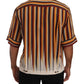 Silk Striped Casual Italian Shirt