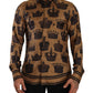 Elegant Martini Long Sleeve Silk Shirt